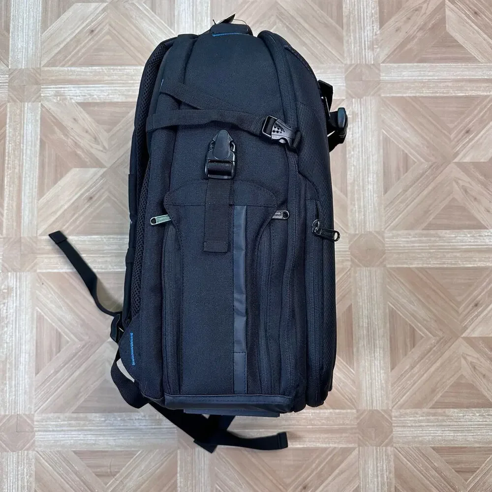 Prowell DC21948 DSLR Camera Backpack Black Padded Adjustable Dividers Techwear